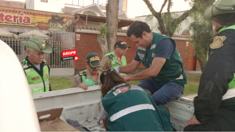 Intervienen a varón que disparó perdigones y mató a una familia de garza huacos