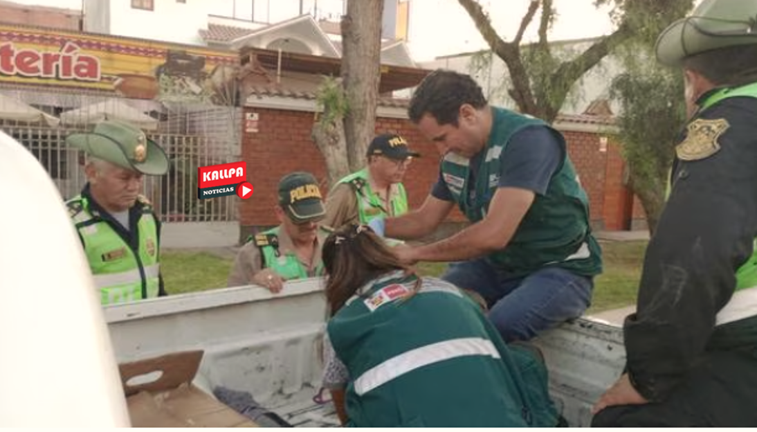 Intervienen a varón que disparó perdigones y mató a una familia de garza huacos