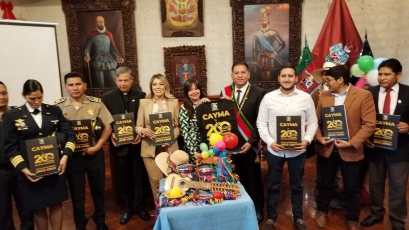 CAYMA EN SU BICENTENARIO SERÁ CENTRO CULTURAL Y DEPORTIVO DE LA REGIÓN AREQUIPA